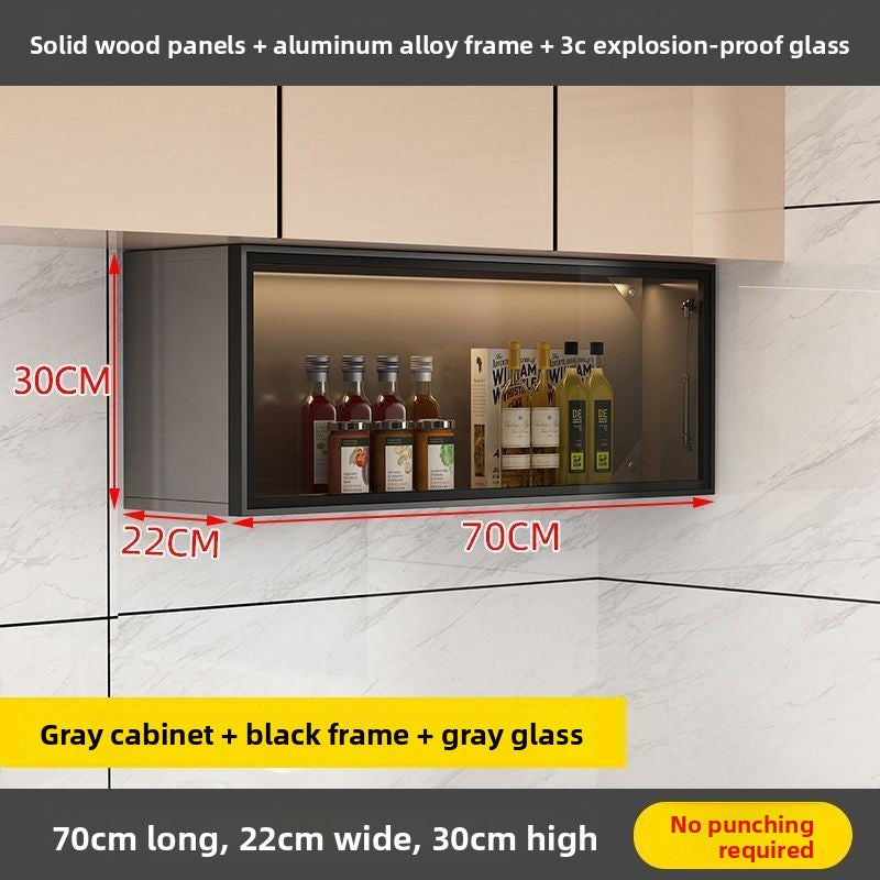 Luxury Wall-Mounted Display Cabinet