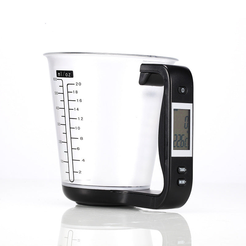 Smart Electronic Measuring Cup Scale – Digital Kitchen Scale (500g/0.1g Accuracy)