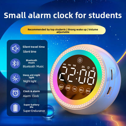 AI intelligent voice Alarm clock + Night Light