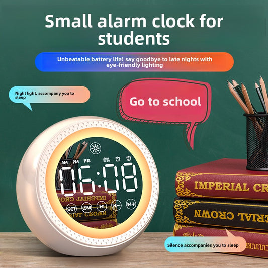 AI intelligent voice Alarm clock + Night Light
