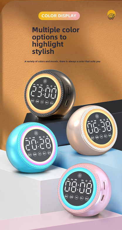 AI intelligent voice Alarm clock + Night Light