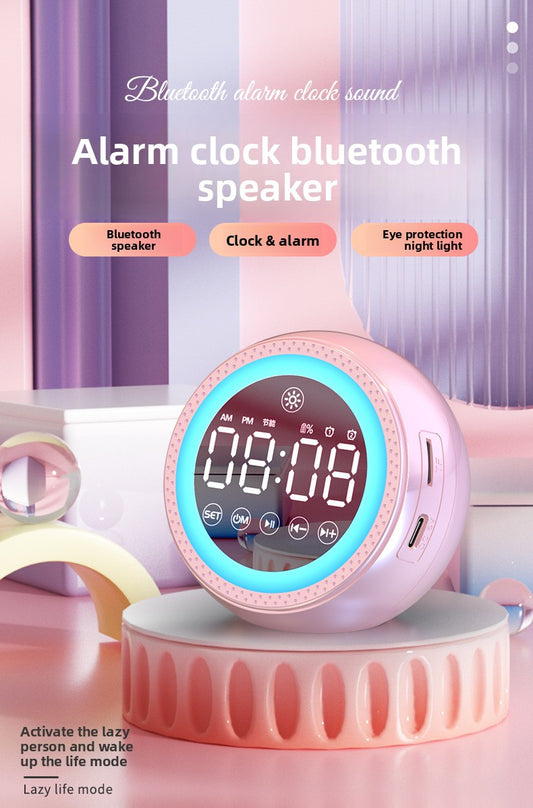 AI intelligent voice Alarm clock + Night Light