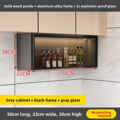 Luxury Wall-Mounted Display Cabinet