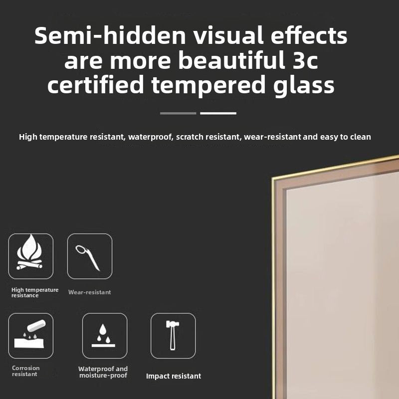 Luxury Wall-Mounted Display Cabinet