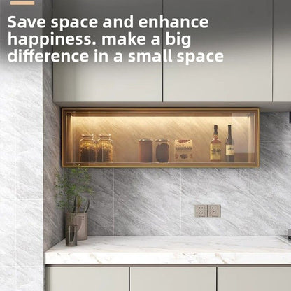 Luxury Wall-Mounted Display Cabinet