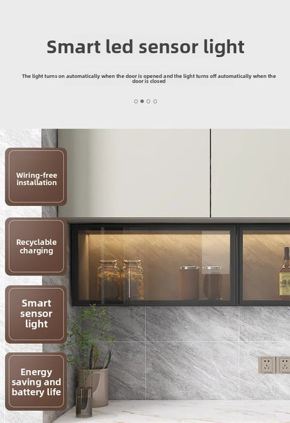 Luxury Wall-Mounted Display Cabinet