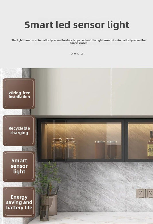 Luxury Wall-Mounted Display Cabinet