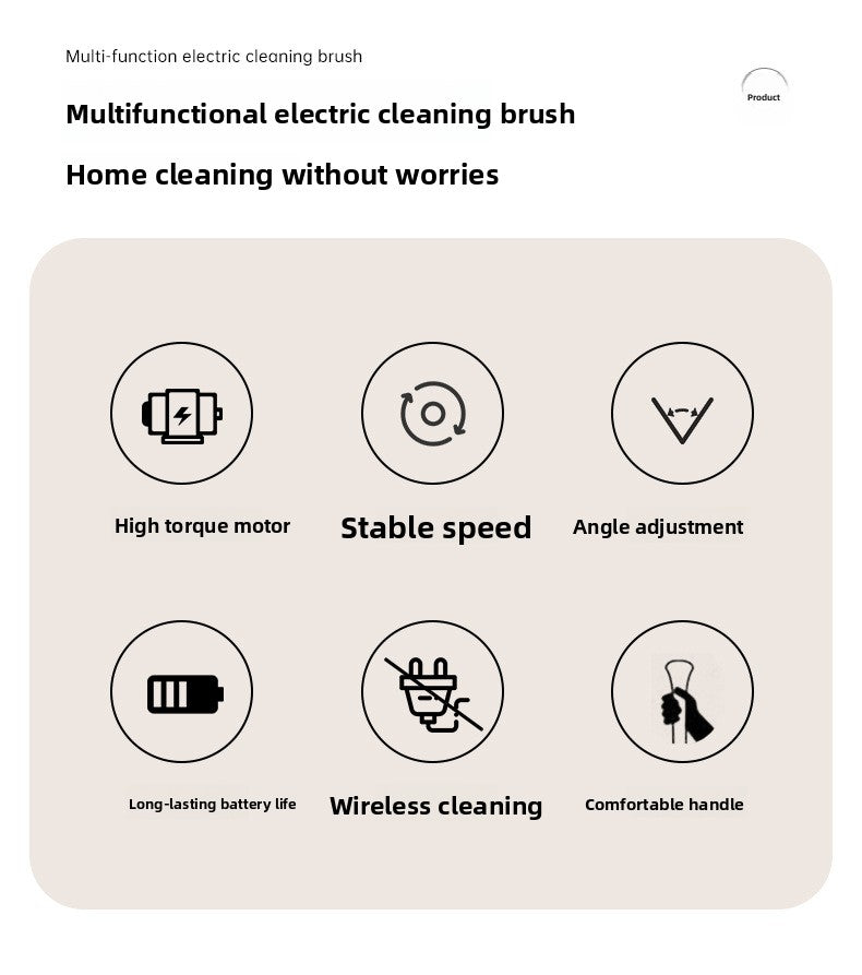 Electric Multi-function Cleaning Brush | Multi Surface