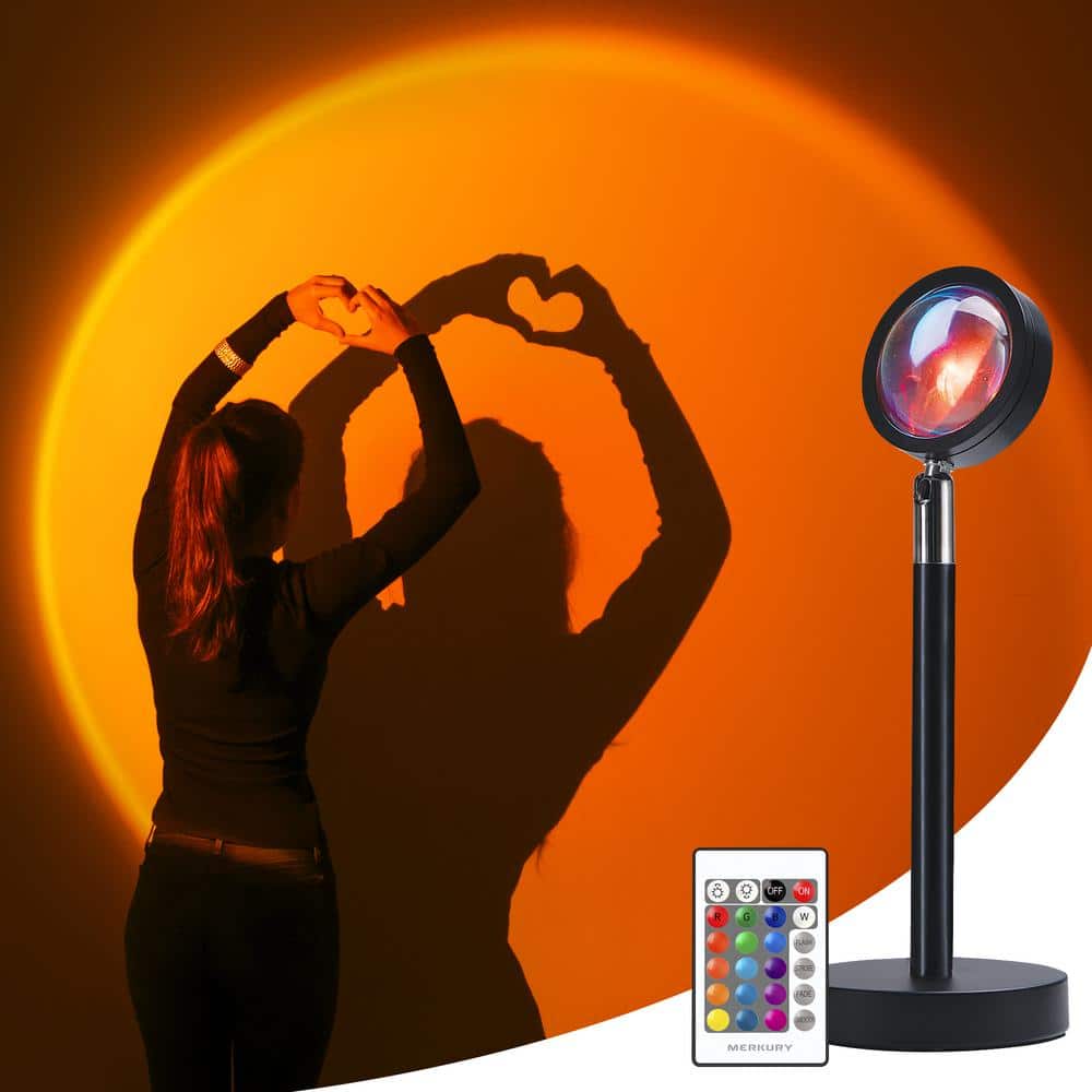 SunGlow™ Ambient Sunset Lamp – USB, Remote & App Control Options