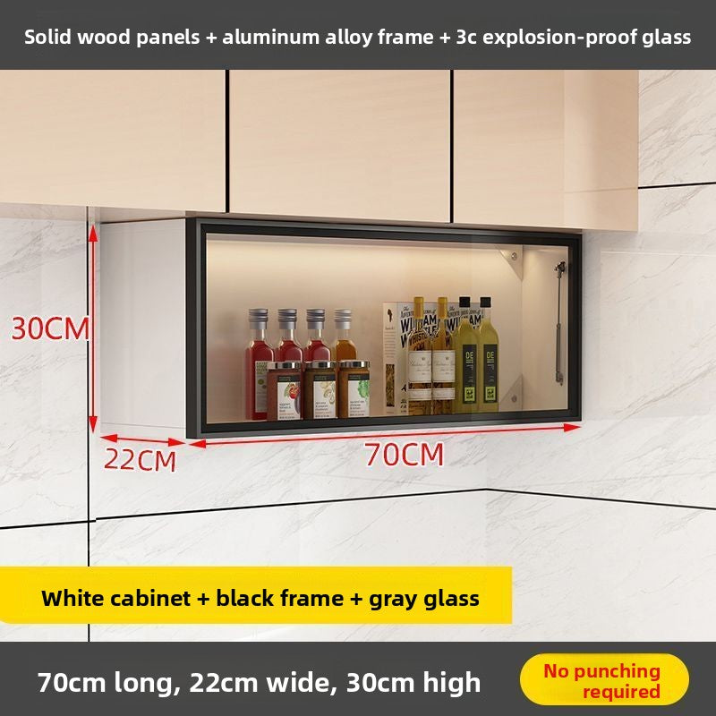 Luxury Wall-Mounted Display Cabinet