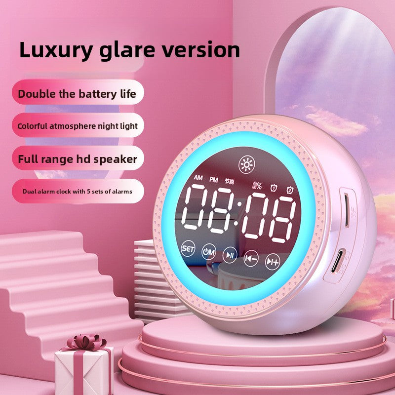 AI intelligent voice Alarm clock + Night Light