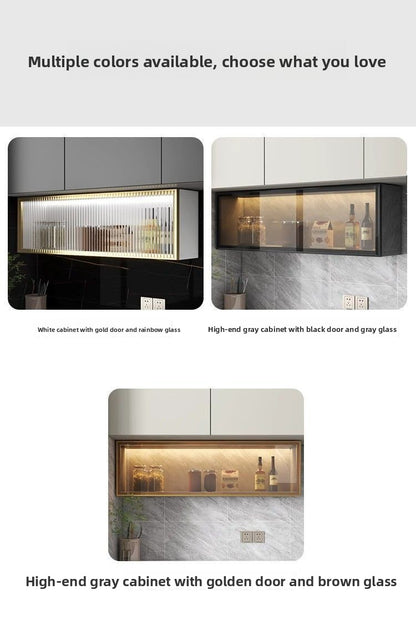 Luxury Wall-Mounted Display Cabinet