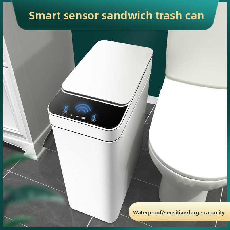 Smart Touch-Free Sensor Trash Can