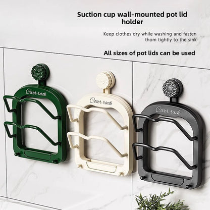 Wall-mounted kitchen storage rack