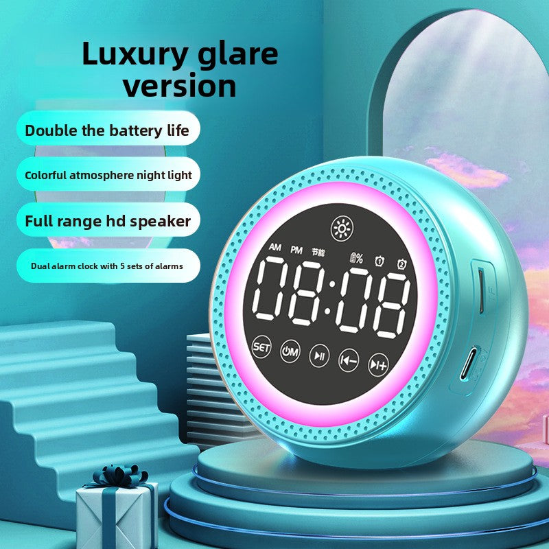 AI intelligent voice Alarm clock + Night Light