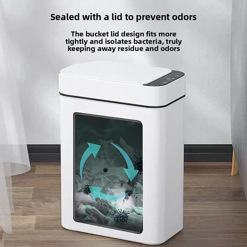 Smart Touch-Free Sensor Trash Can