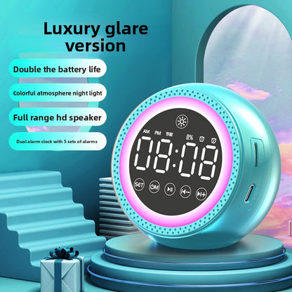 AI intelligent voice Alarm clock + Night Light