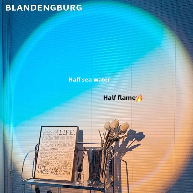 Unlimited Day Projection Rainbow Sunset Lamp