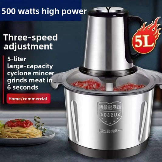 5L High-Power Electric Food Chopper